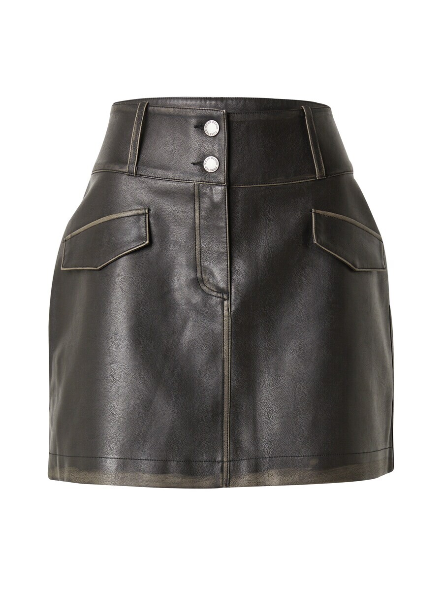 

Кожаная юбка b.young Skirt CASHA, черный