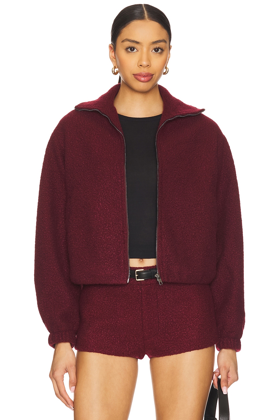 

X revolve como бомбер-куртка Amanda Uprichard, burgundy