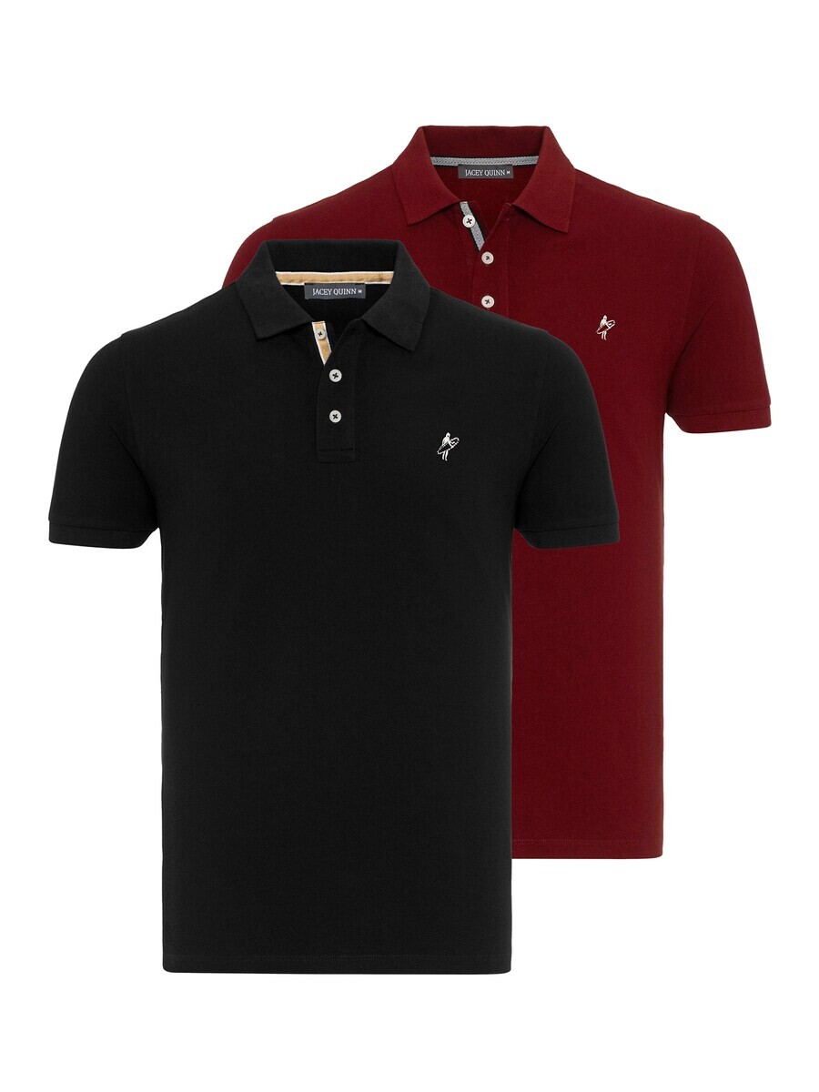 

Рубашка поло Jacey Quinn Shirt, цвет bordeaux/black