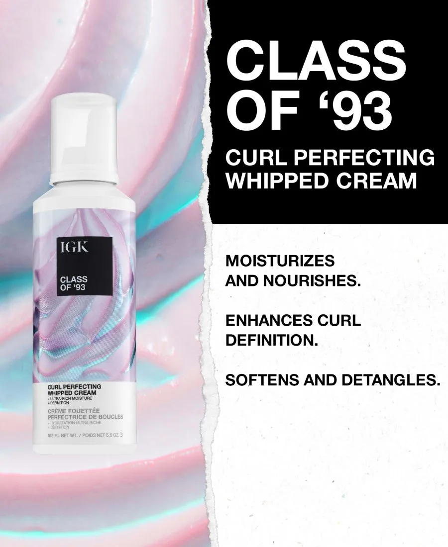 IGK Hair Взбитые сливки для совершенствования локонов Class Of '93 — фото 3