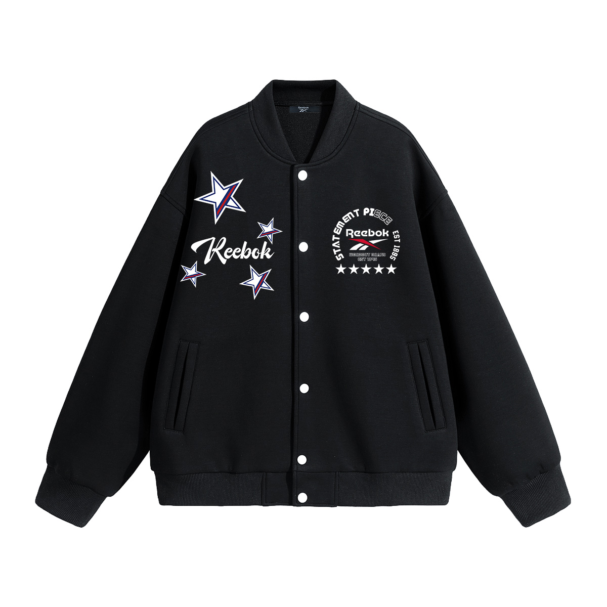 

Свитшот-куртка Unisex Reebok, черный