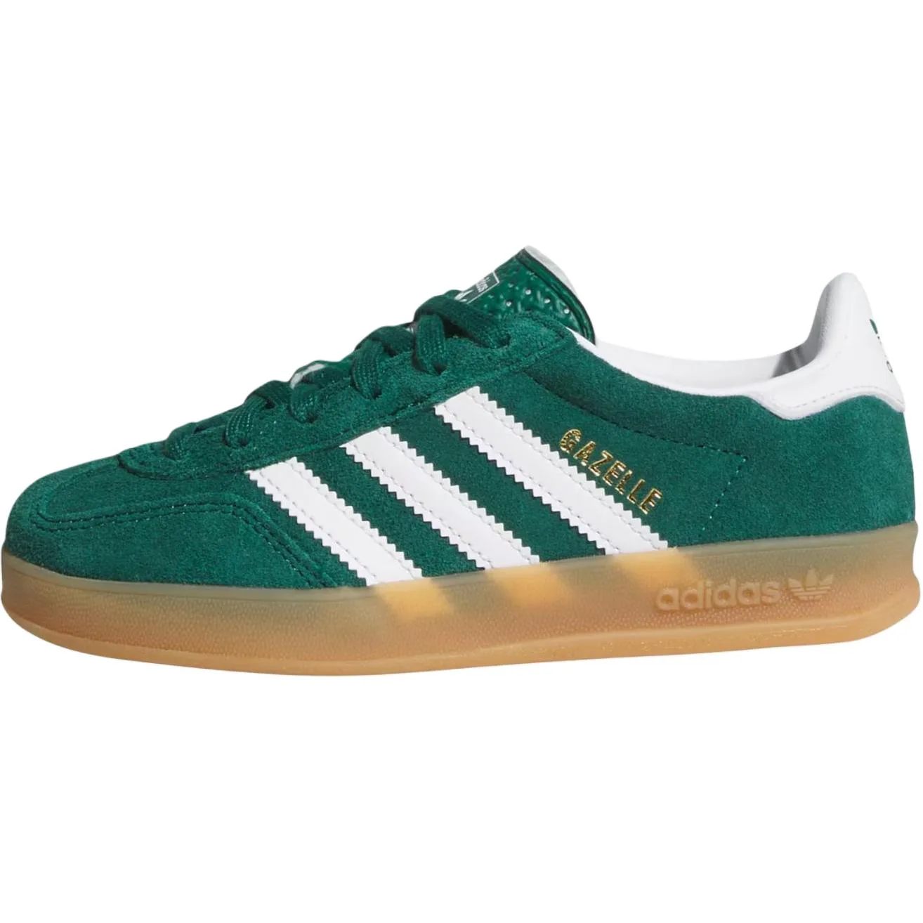 Adidas Originals Кроссовки для скейтбординга GAZELLE Low top детские зеленые