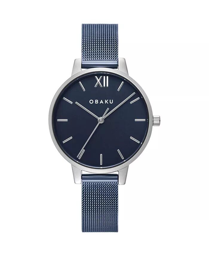 

Женские часы Liv Arctic с синим циферблатом - V209LXCLML Obaku, синий