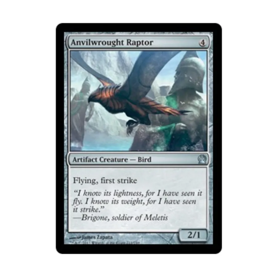 

CCG Раптор, созданный наковальней (U), MTG - Theros