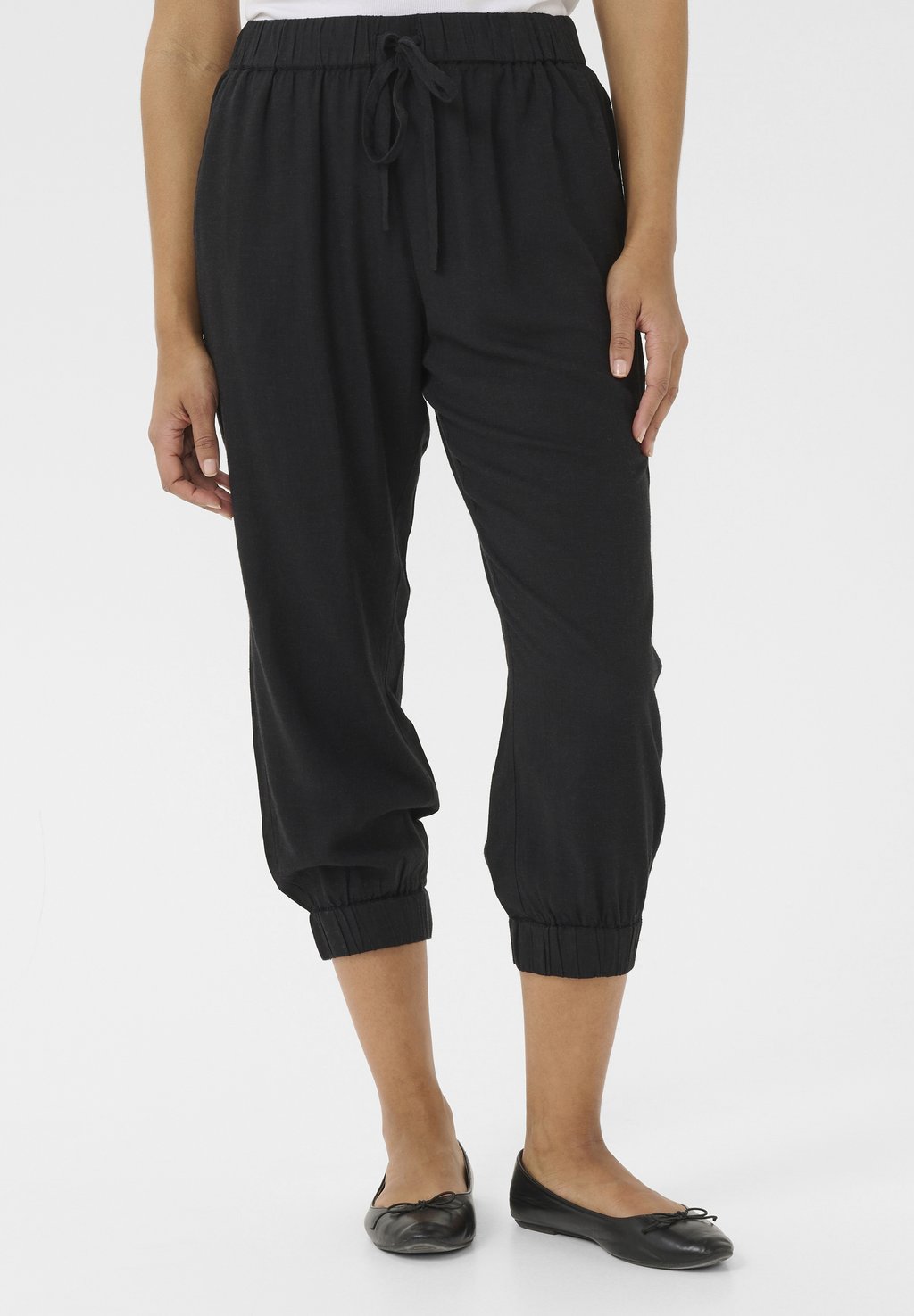 

Брюки KAMILIA Kaffe, цвет Black Deep