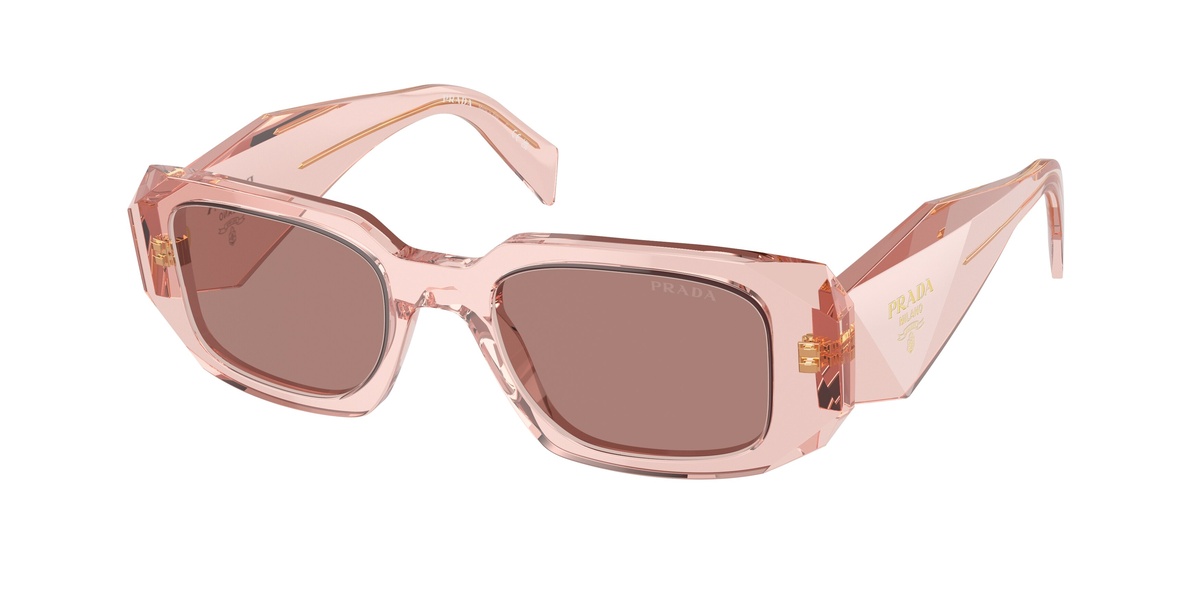 

Женские солнцезащитные очки PR 17WS PRADA, transparent peach