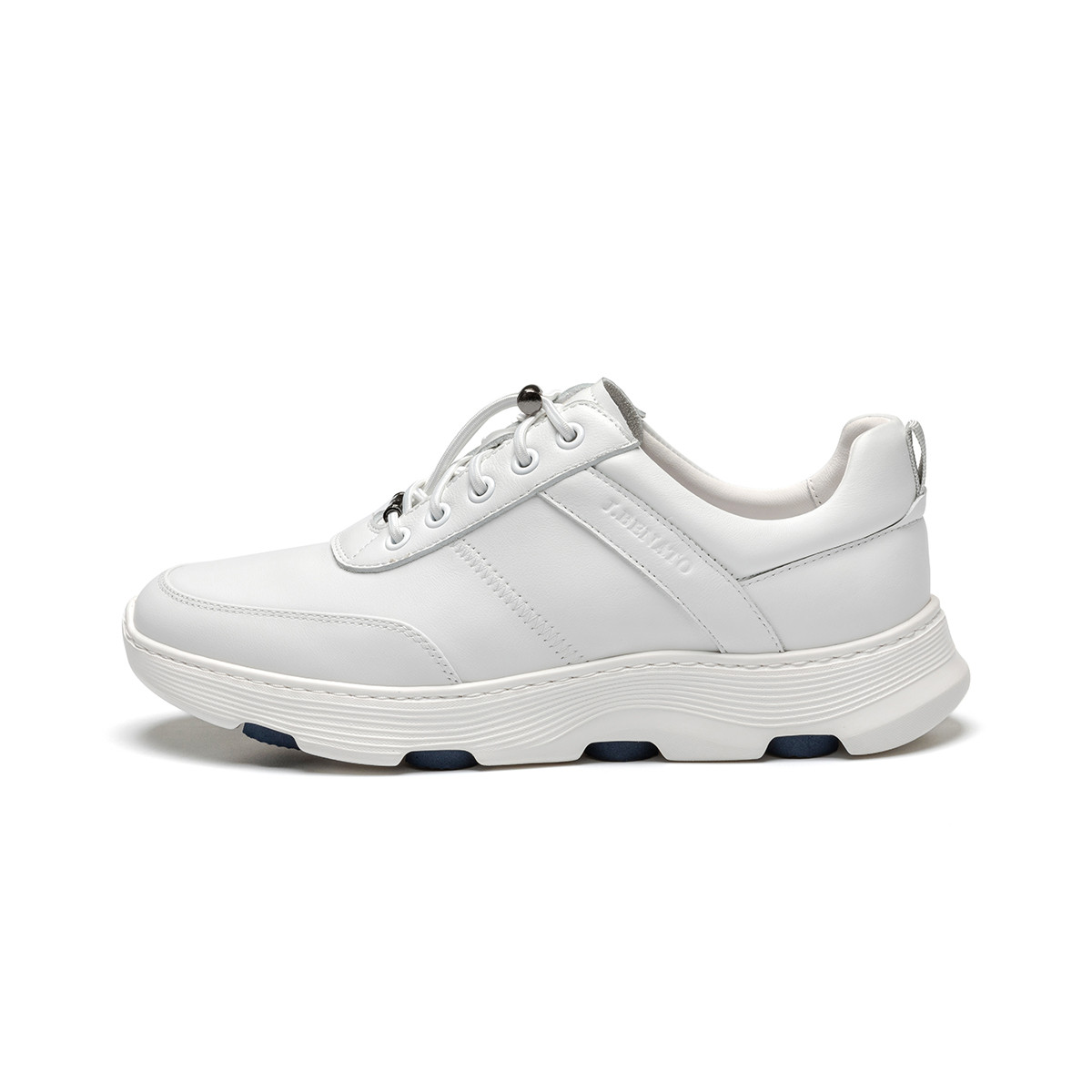 

J.BENATO Легкие повседневные кроссовки Rebound Low Top мужские белые, цвет White
