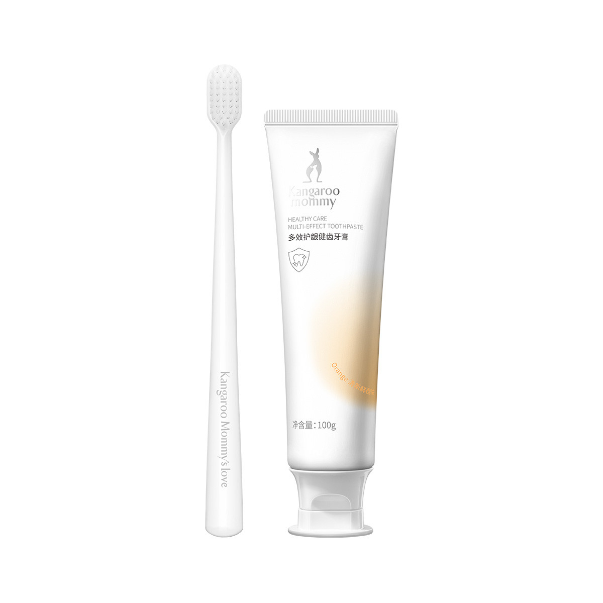 Зубная паста Kangaroo Mommy Healthy Care Multi-Effect Toothpaste, черника — фото 2