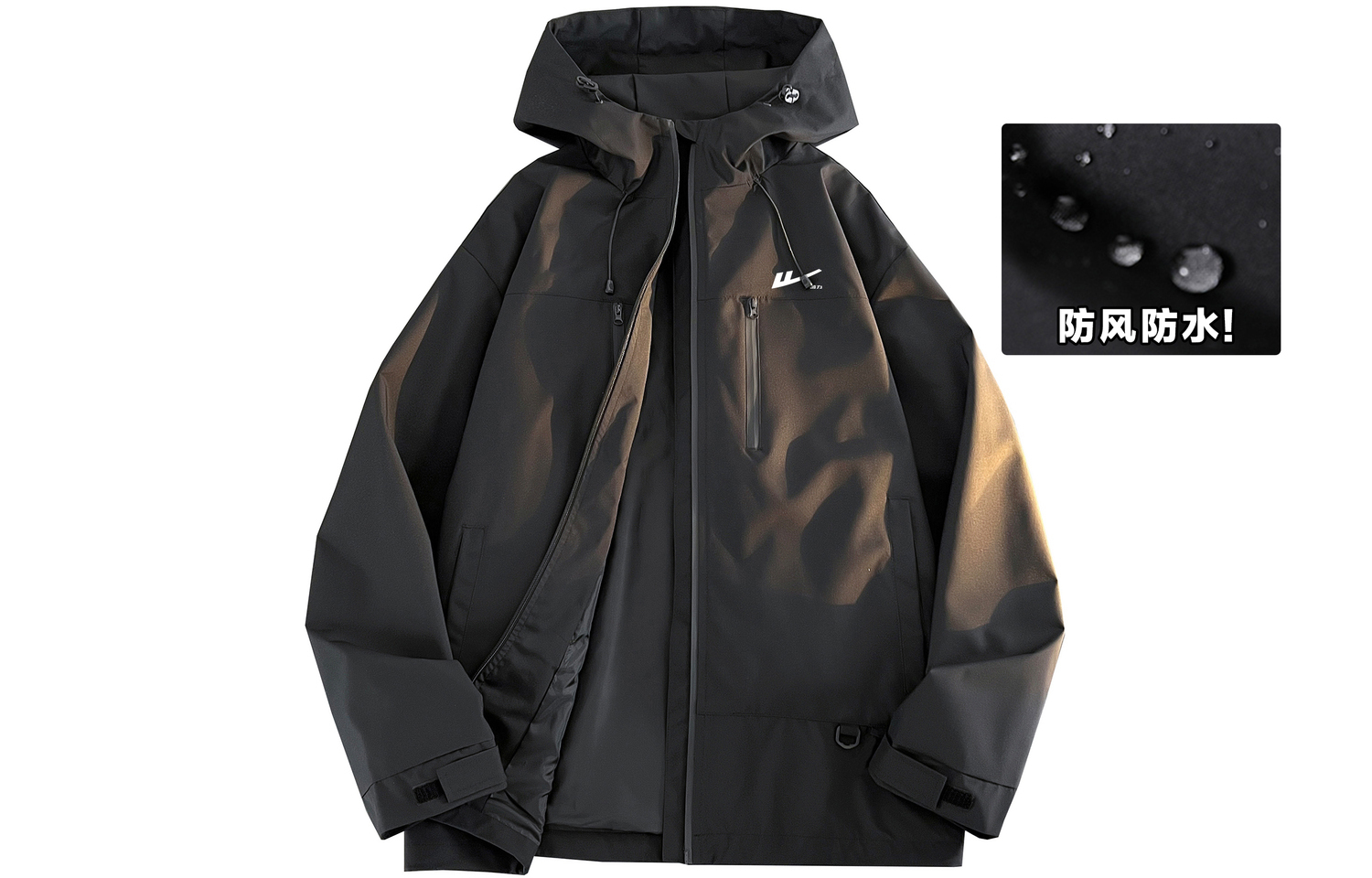 

WARRIOR Куртка Huichao Wings Collection Унисекс, Black