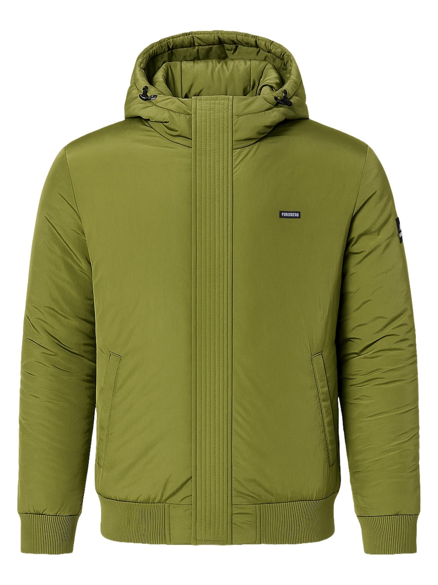 

Спортивная куртка FORSBERG Winterjacke mit gefütterter Kapuze, оливковый