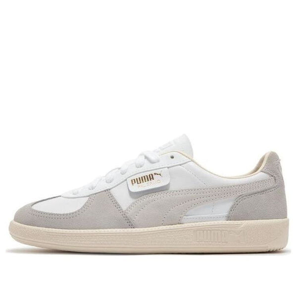 

Кроссовки palermo leather 'white cool light grey' Puma, белый
