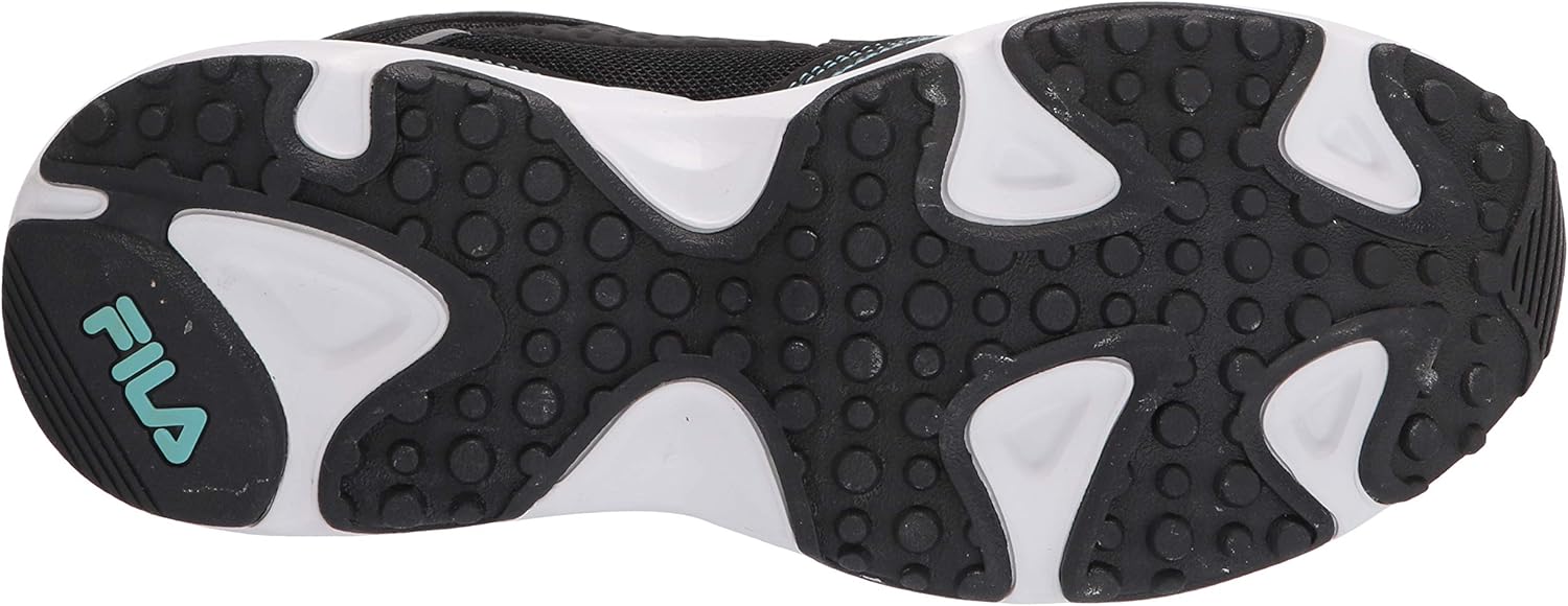 Мужские кроссовки Fila Trail Tracer, черный/белый/металлик серебристый — фото 4