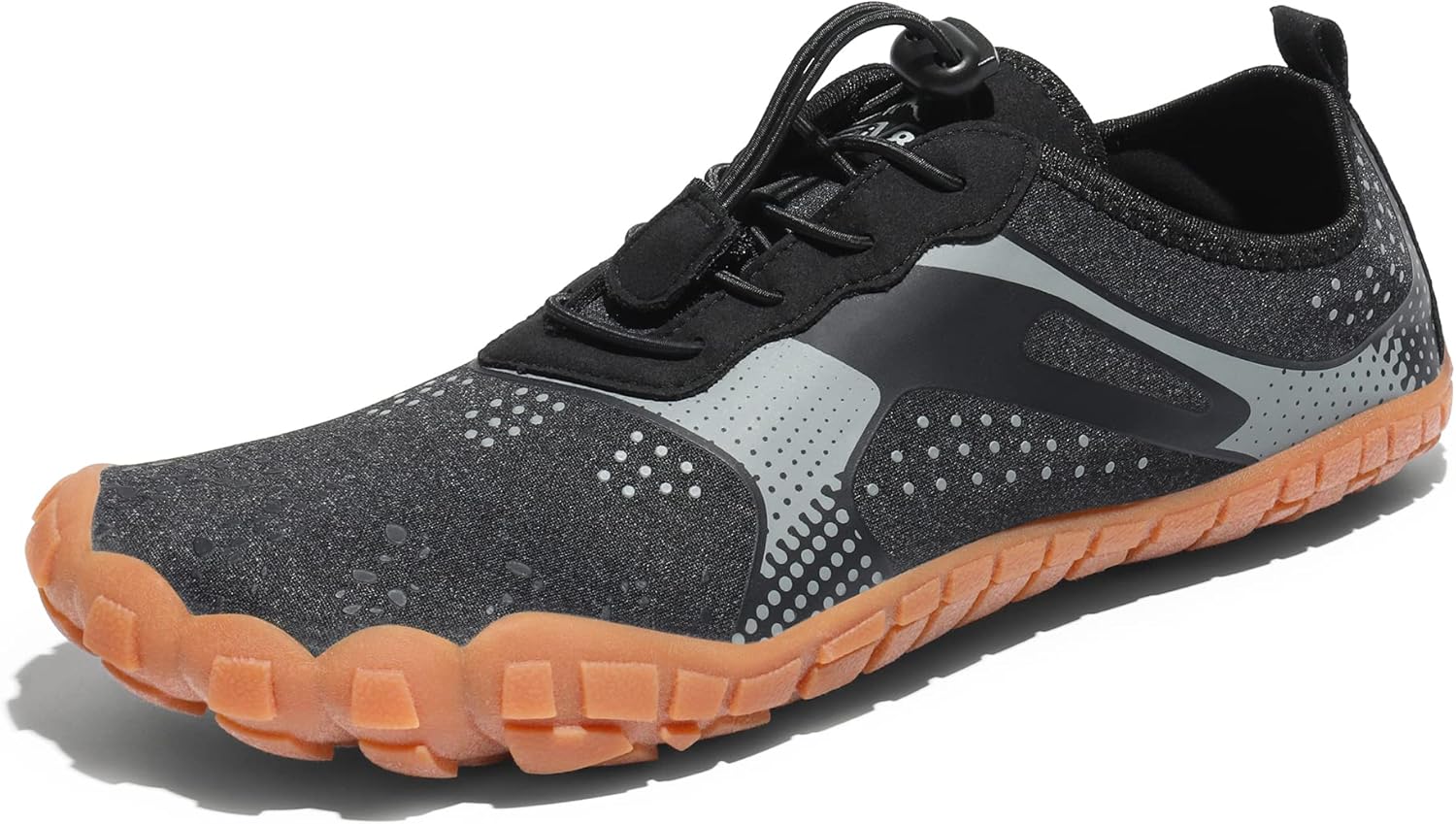 

Водные мужские кроссовки NORTIV 8, спортивные легкие акваобувь для активного отдыха, плавания, рыбалки, походов, дайвинга, серфинга и прогулок, обувь для воды TREKMAN, черный/серый/коричневый