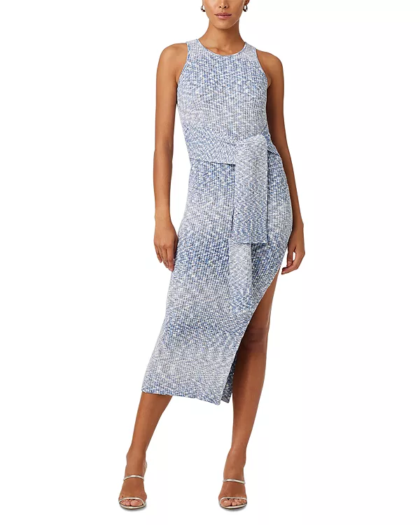 

Платье с завязками спереди в стиле «гоночная машинка» Toccin, синий