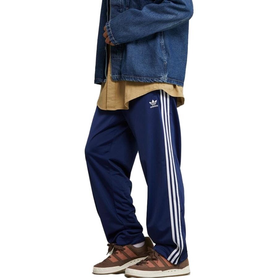 Классические повседневные брюки Firebird для мужчин синего цвета Adidas Originals, синий — фото 4