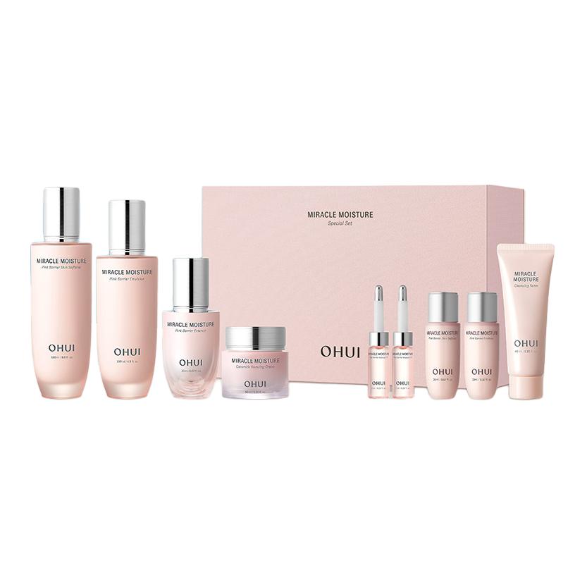 

Ouhui увлажняющий успокаивающий набор для ухода за кожей увлажняющий восстанавливающий O HUI, nine-piece set