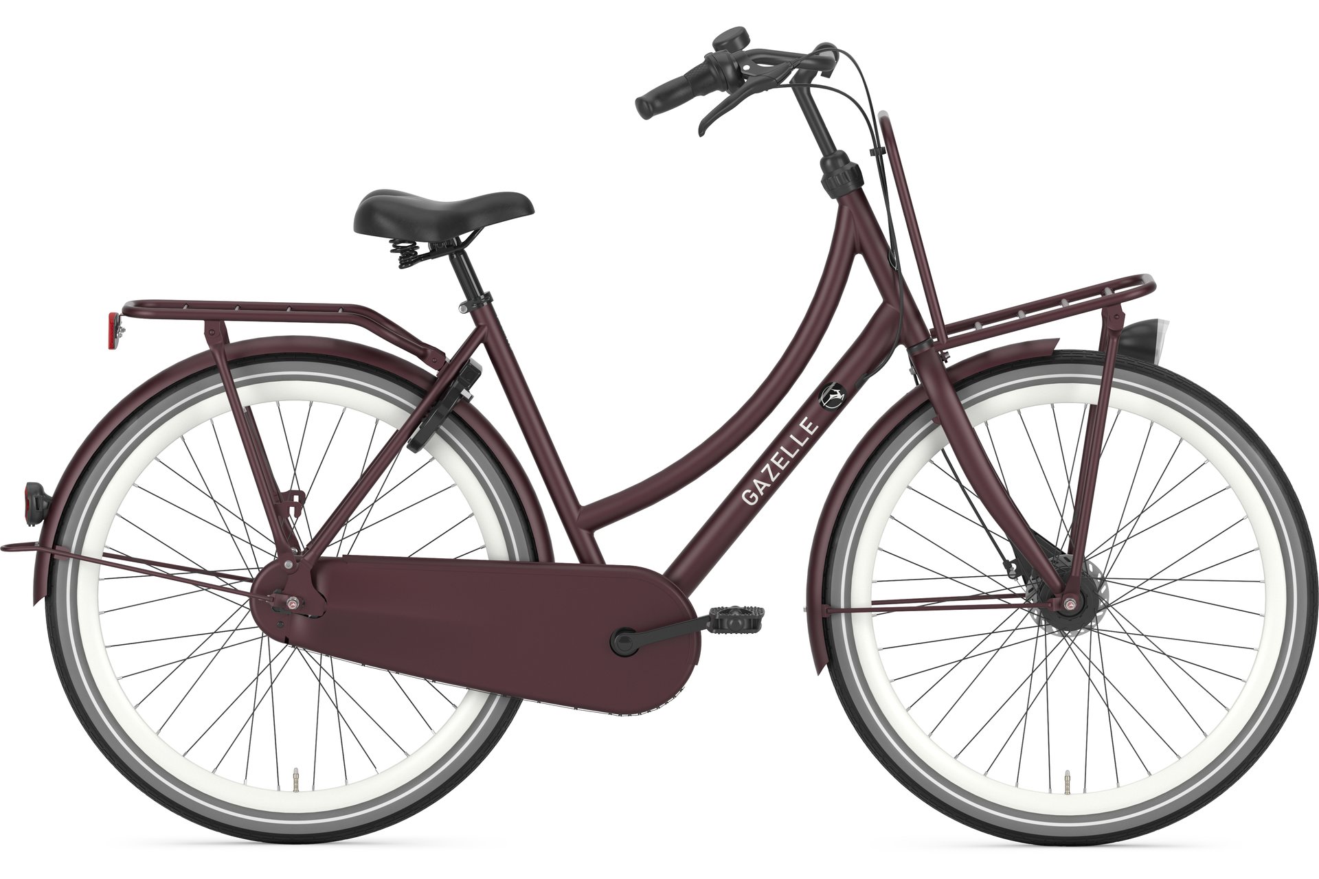 

Городской велосипед Gazelle PuurNL RT - 28 дюймов - Tiefeinsteiger - 2024, цвет Rot|Sangria Red Matte