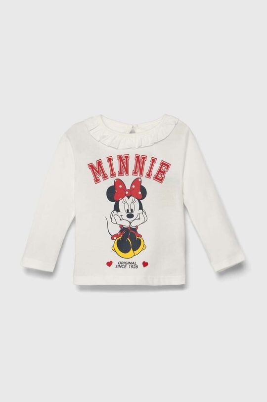 

Хлопковая куртка на молнии с длинными рукавами baby x Disney Zippy, белый