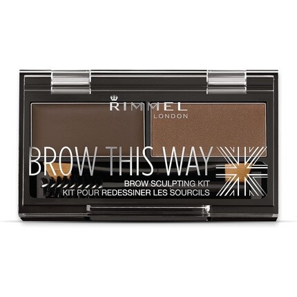 

Набор для моделирования бровей Brow This Way 3.3G 003 Темно-коричневый, Rimmel