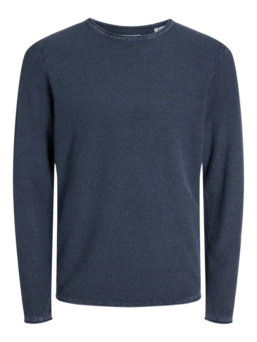 

Свитер с круглым вырезом Jack & Jones "JJDEAN KNIT CREW NECK", синий