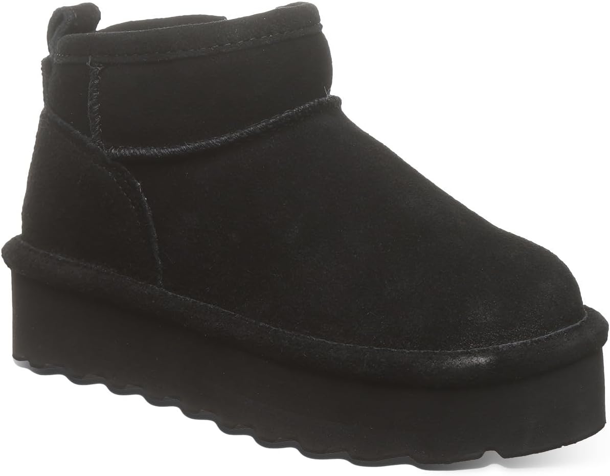 

BEARPAW Унисекс-Детские Ретро Короткие Ботинки до Щиколотки (Маленький и Большой Ребенок), Black Ii