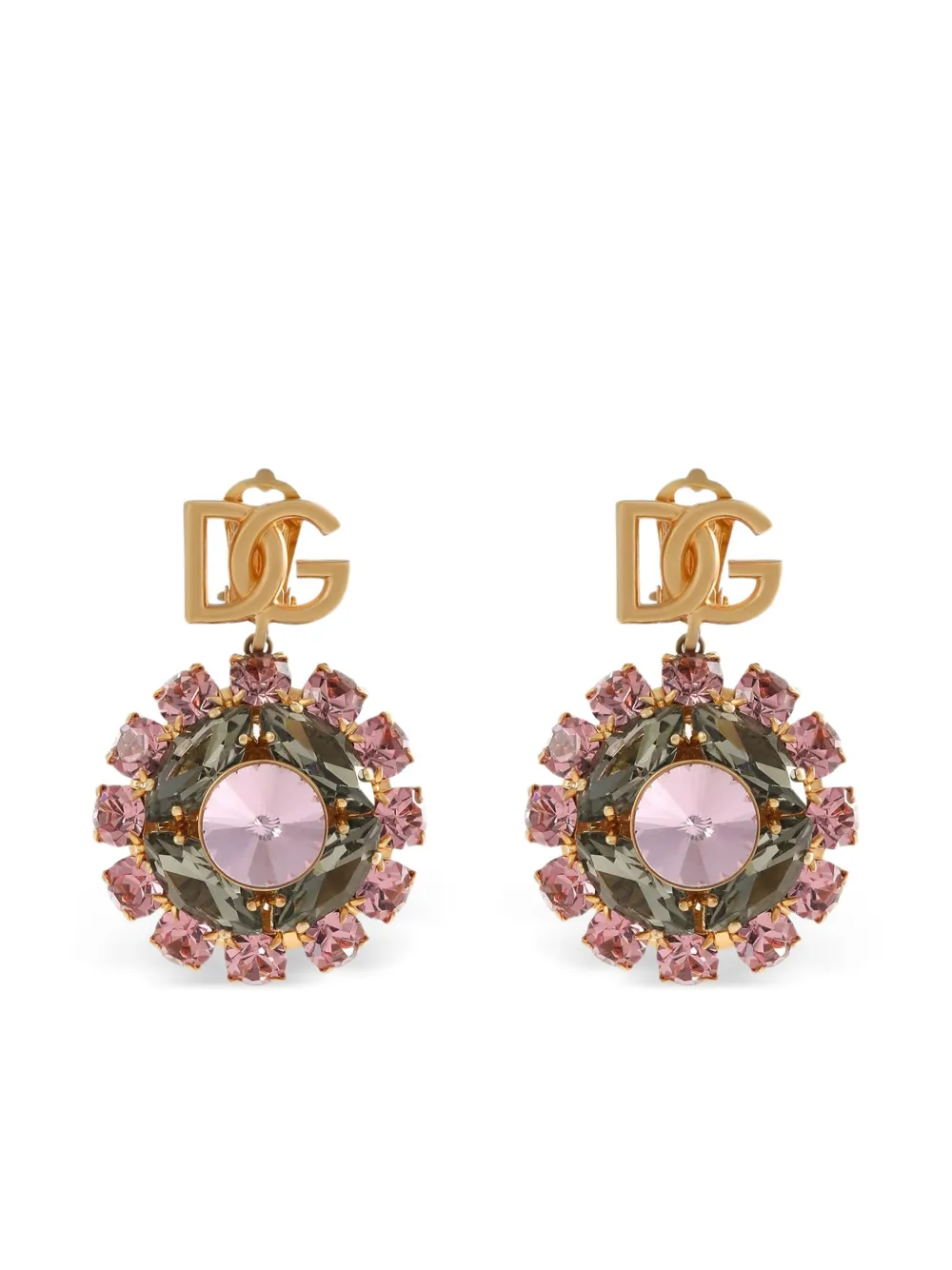 

Серьги-подвески Re-Edition Dolce & Gabbana, золотой