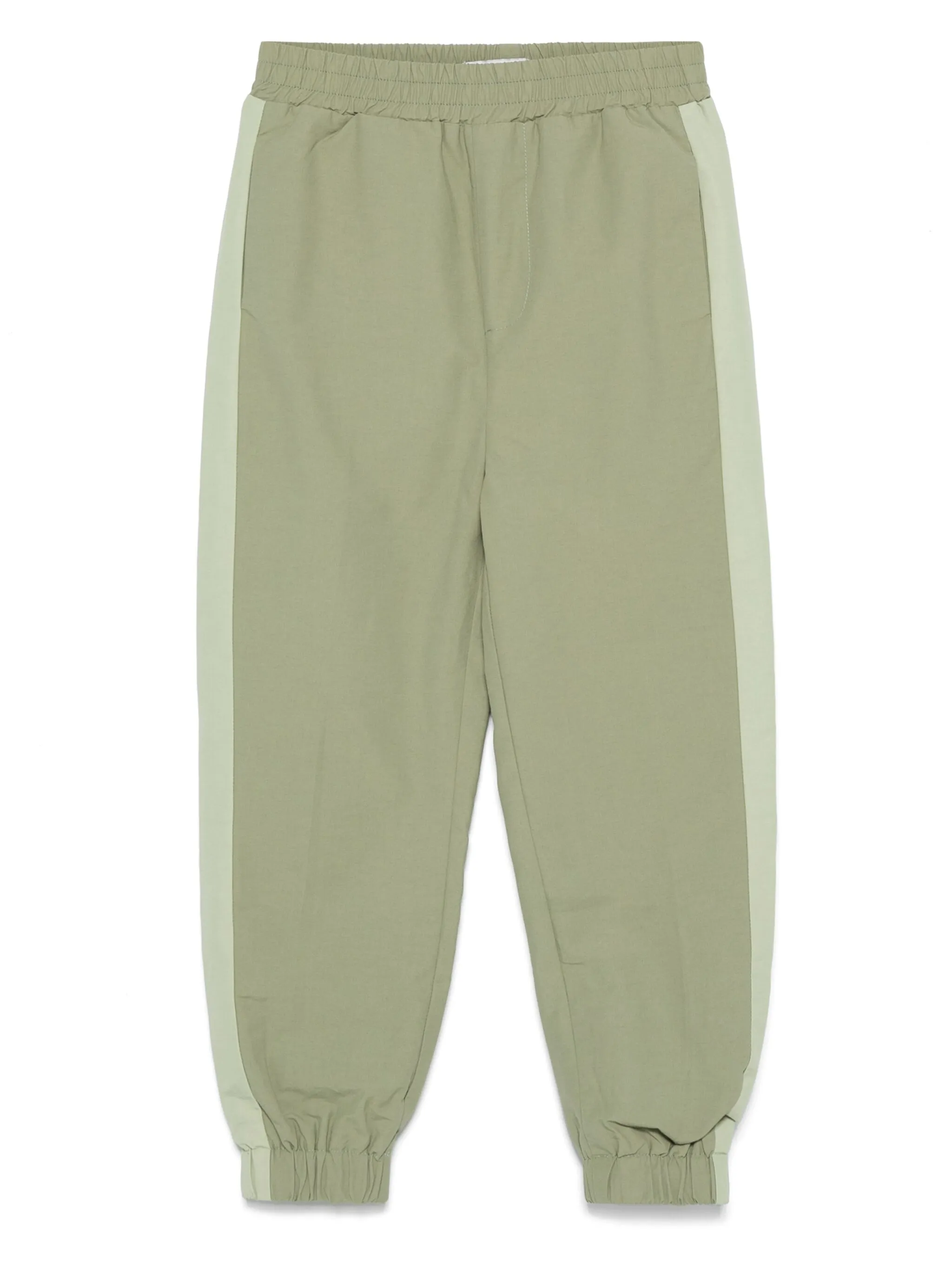 

Зауженные спортивные брюки Stella Mccartney Kids, зеленый