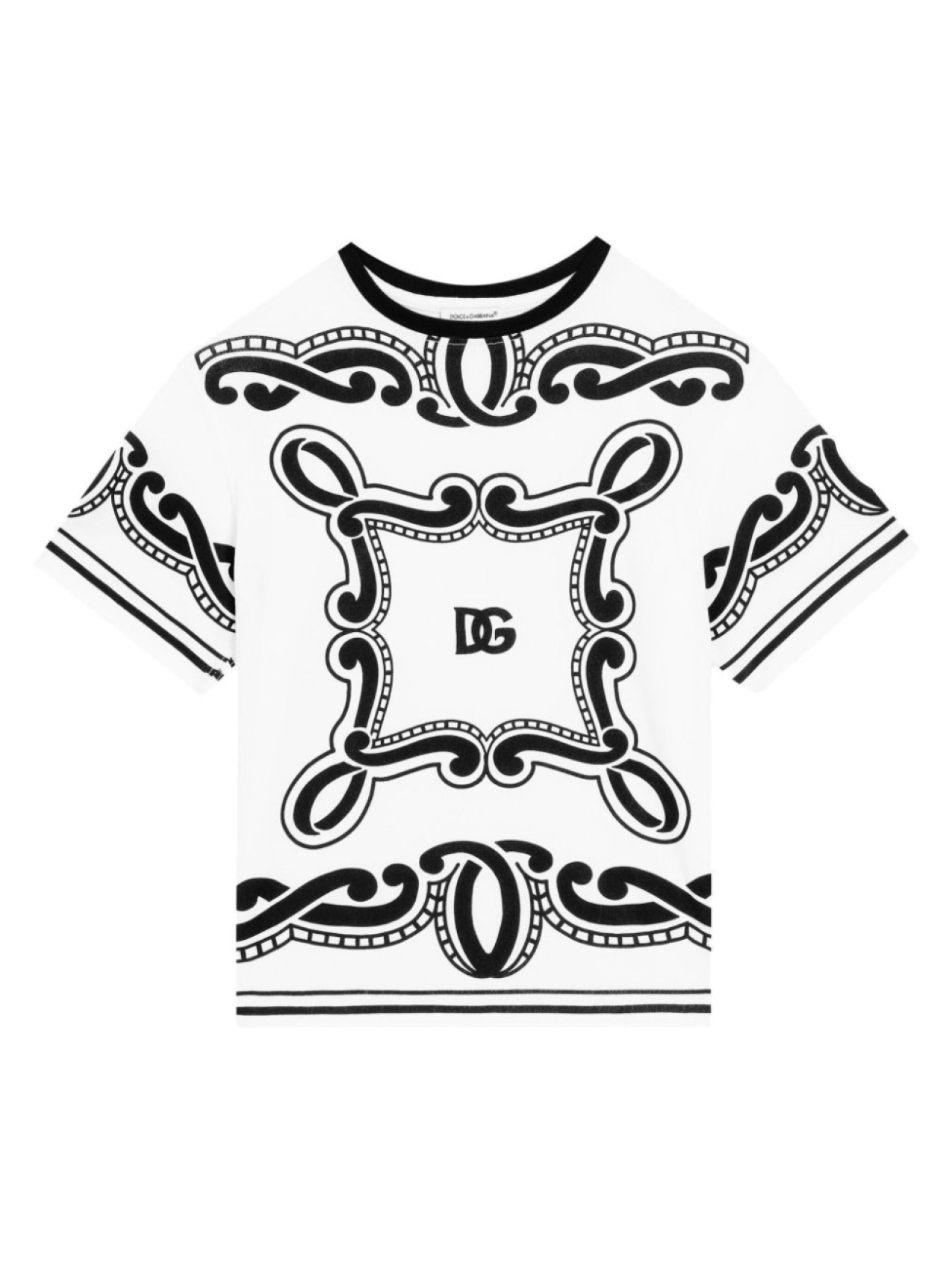 

Dolce & Gabbana Kids футболка с принтом, белый