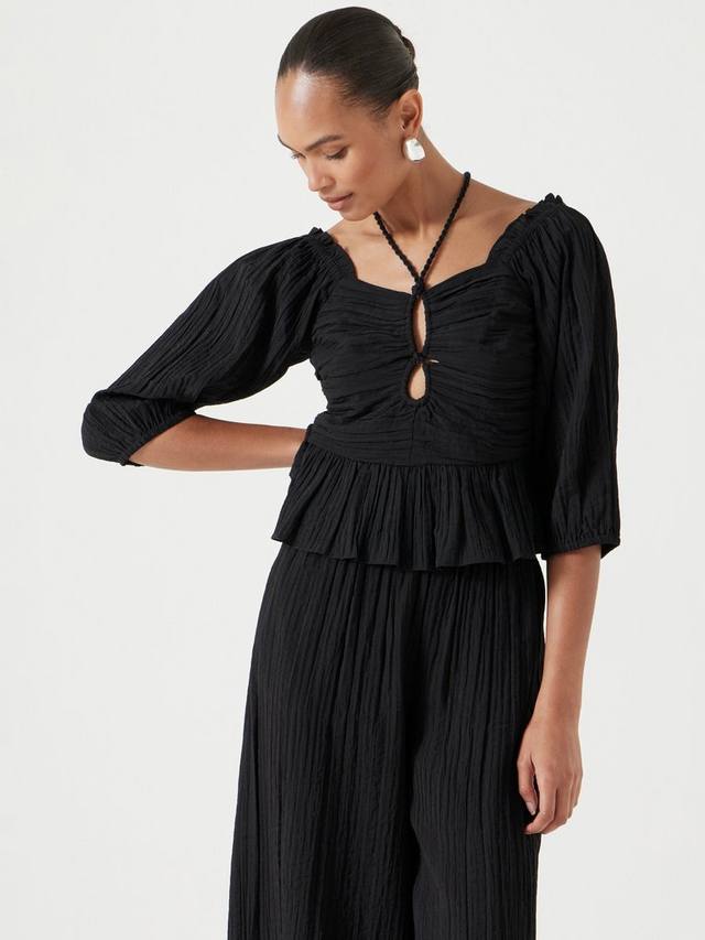 

Топ-бандо Zoe Crinkle HUSH, Black