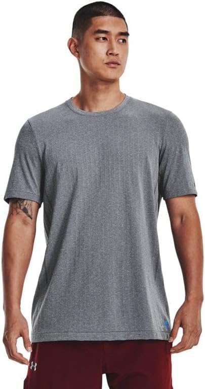 

Under Armour - футболка Rush Seamless для мужчин, Pitch Gray/Black