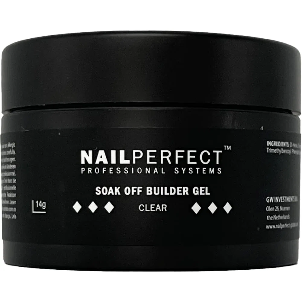 Гель для наращивания NailPerfect UPVOTED Soak Off Builder Gel Clear, 14 г Upvoted