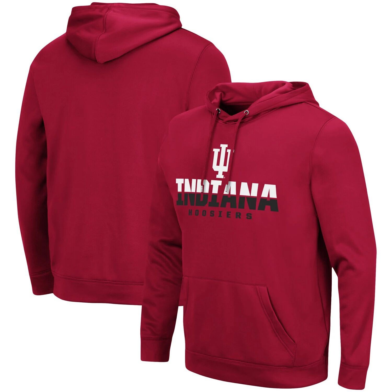 

Мужской малиновый пуловер с капюшоном Indiana Hoosiers Lantern Colosseum, Красный, Мужской малиновый пуловер с капюшоном Indiana Hoosiers Lantern Colosseum