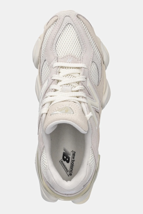 Кроссовки 9060 New Balance, бежевый — фото 4