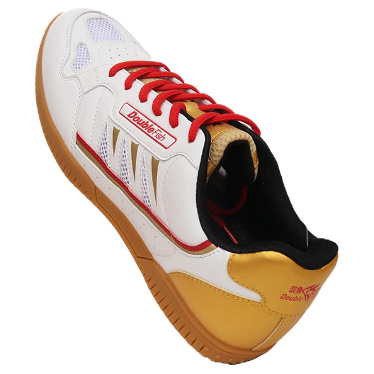Унисекс-кроссовки для настольного тенниса Unisex Low top DOUBLE FISH, красный — фото 4