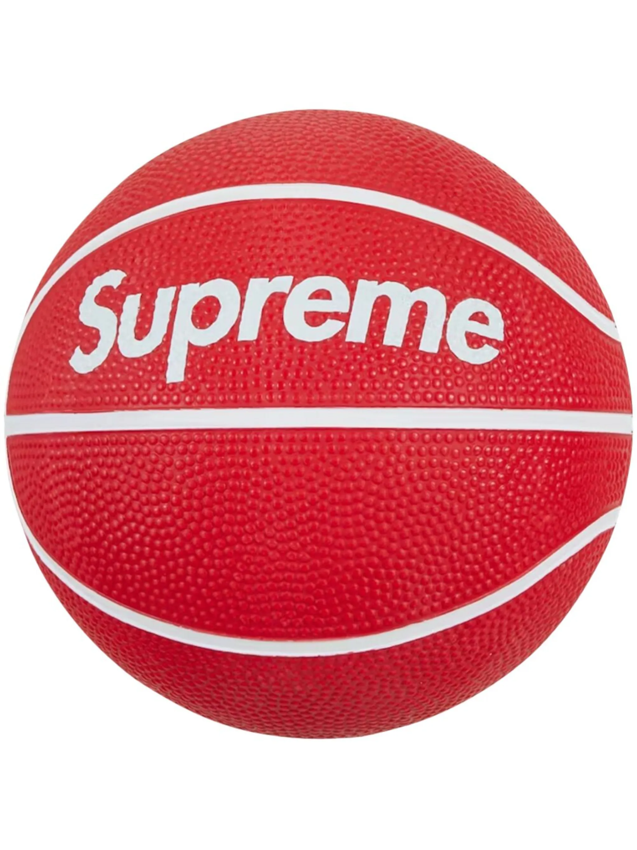 

Маленькое баскетбольное кольцо из коллаборации со Spalding Supreme, красный