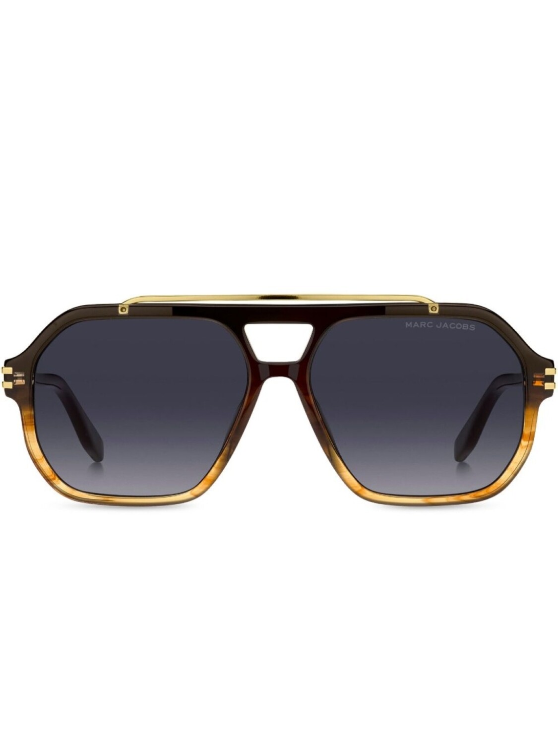 

Солнцезащитные 753S очки-навигаторы Marc Jacobs Eyewear, коричневый