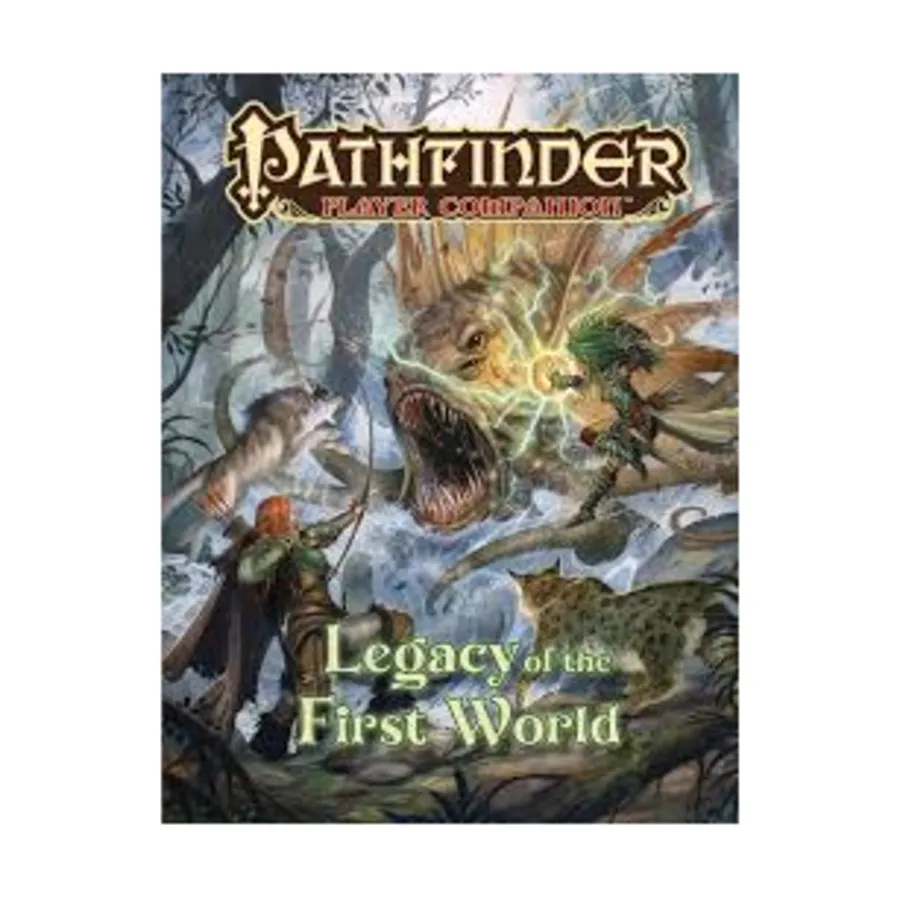 

Legacy of The First World, Pathfinder Roleplaying Game (1st Edition) - Player Companion - Assorted, мягкая обложка