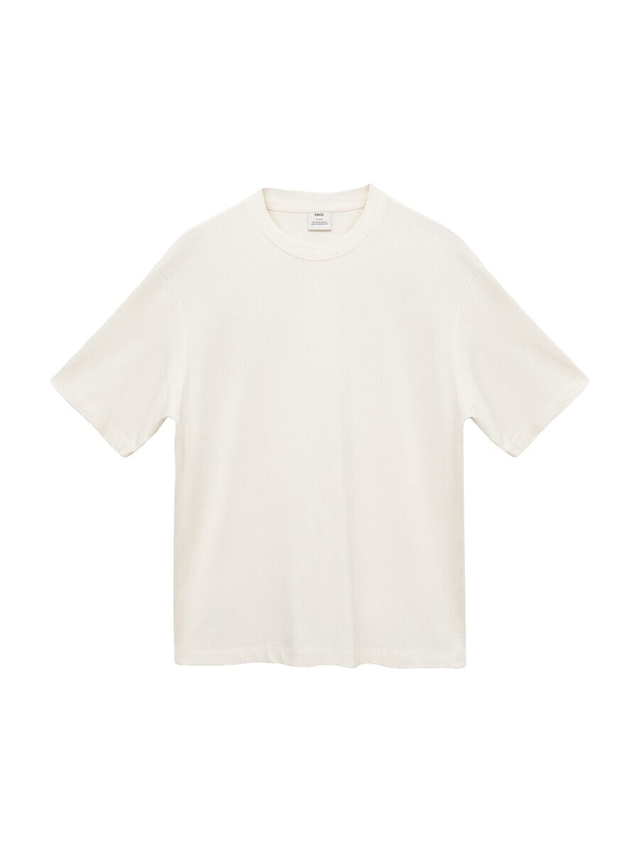 

Классическая футболка MANGO MAN Shirt ANOUK, белый