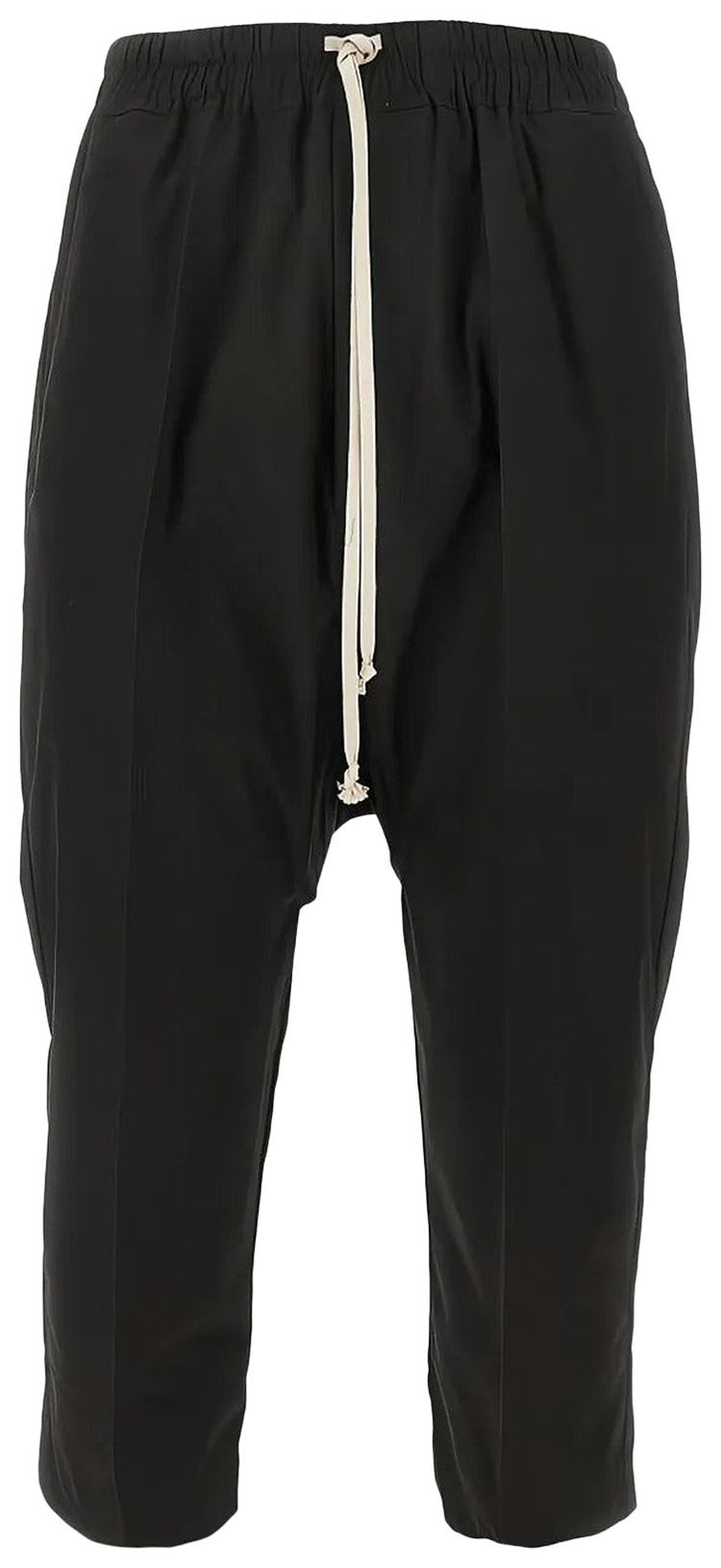 

Укороченные брюки на завязках Rick Owens, черные