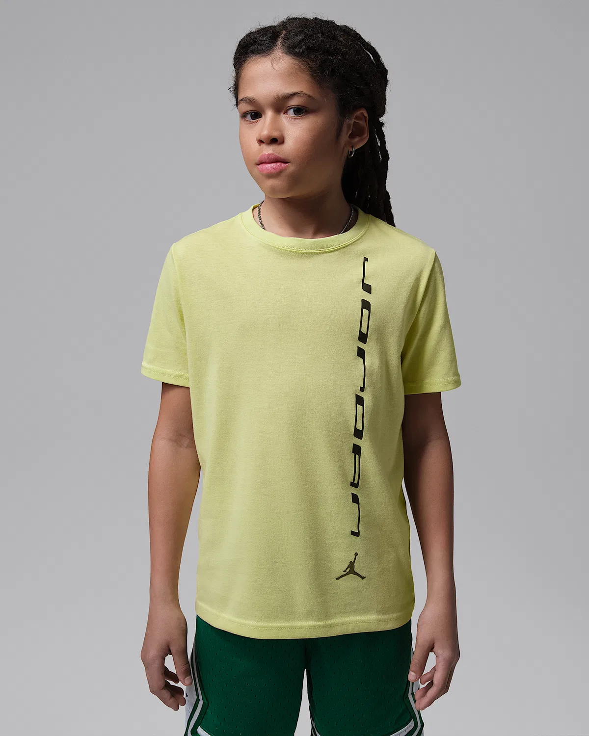 Детская футболка с принтом Jordan Sport, Green