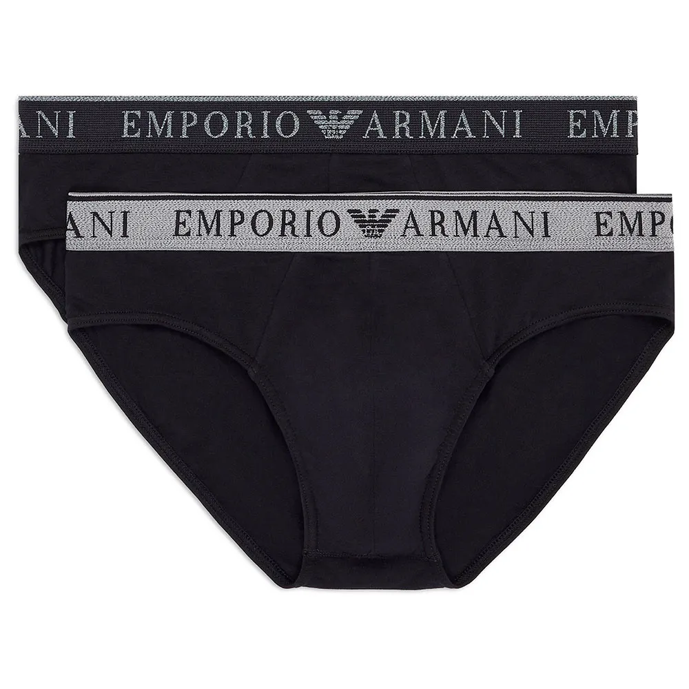 

Боксеры 2 шт Emporio Armani EM000251_AF10776 boxers 2 units, черный