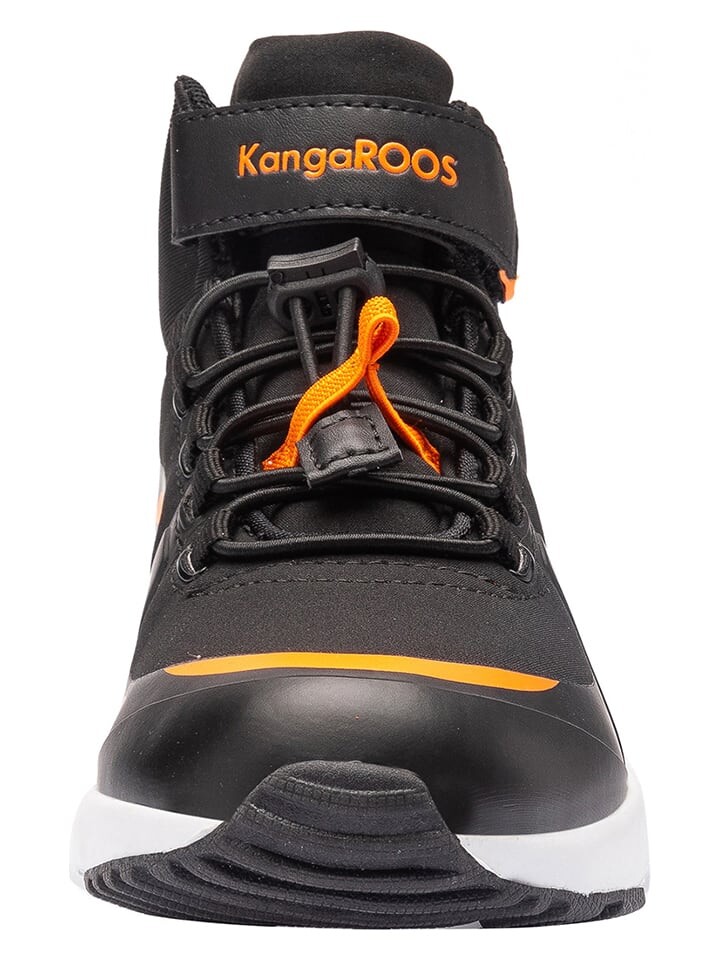 Высокие кроссовки Kangaroos, цвет schwarz/orange — фото 4