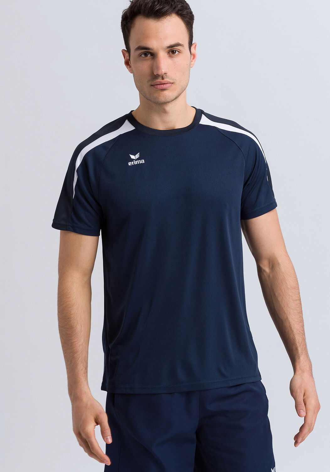 

Футболка erima Liga 2.0, цвет new navy/dark navy/weiss