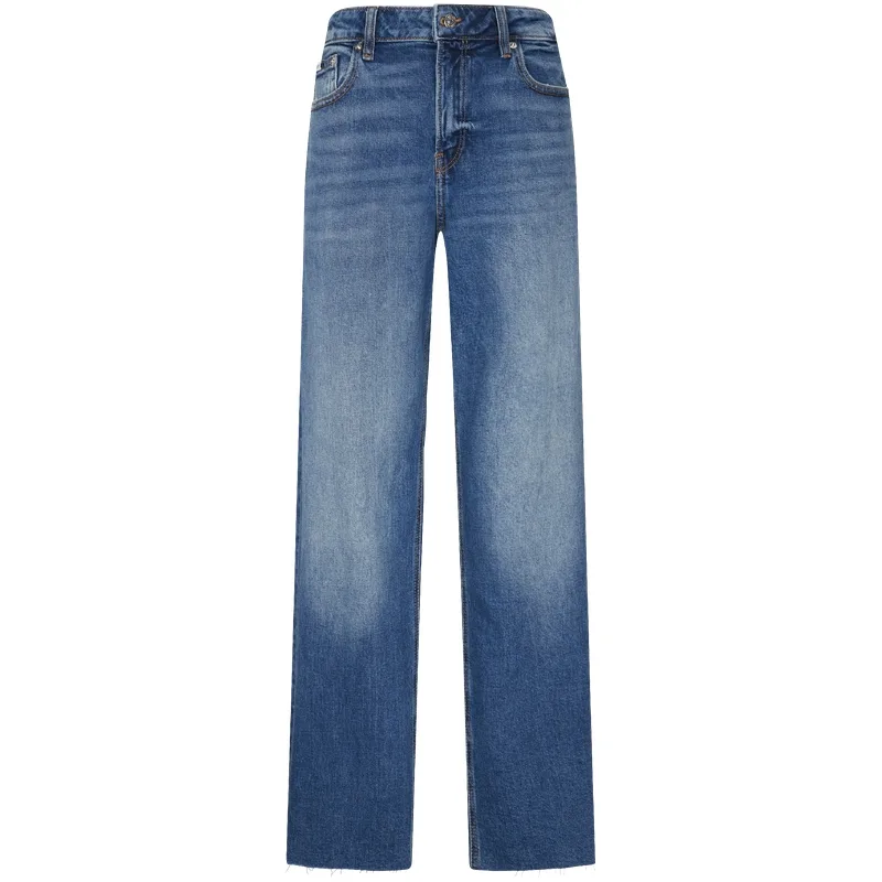 Calvin Klein Джинсы женские U8D Denim Blue Moderate Straight Fit