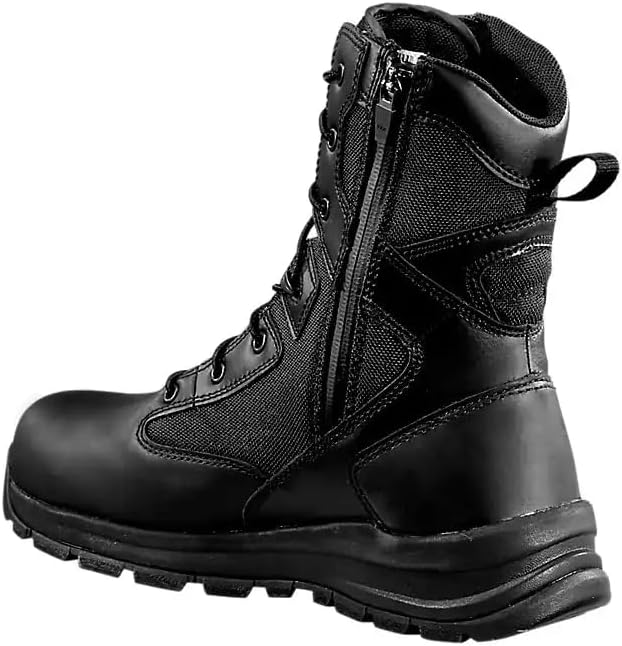 Мужские водонепроницаемые ботинки Carhartt Gilmore с боковой молнией, облегченные, с носком Nano для работы и активного отдыха, черный — фото 4