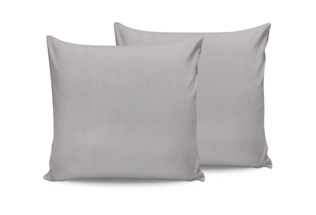 

L'Essentiel Linge de Maison, Grey, Комплект наволочек (2 шт.) (EU) (IT), Серый, 100% ХЛОПОК RANFORCE, 50 x 80 см