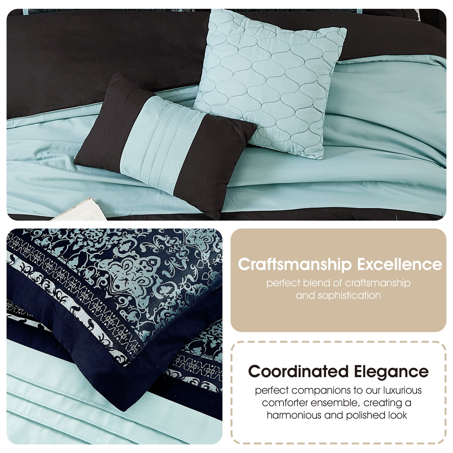 

Комплект постельного белья Lanco Damask, 7 предметов