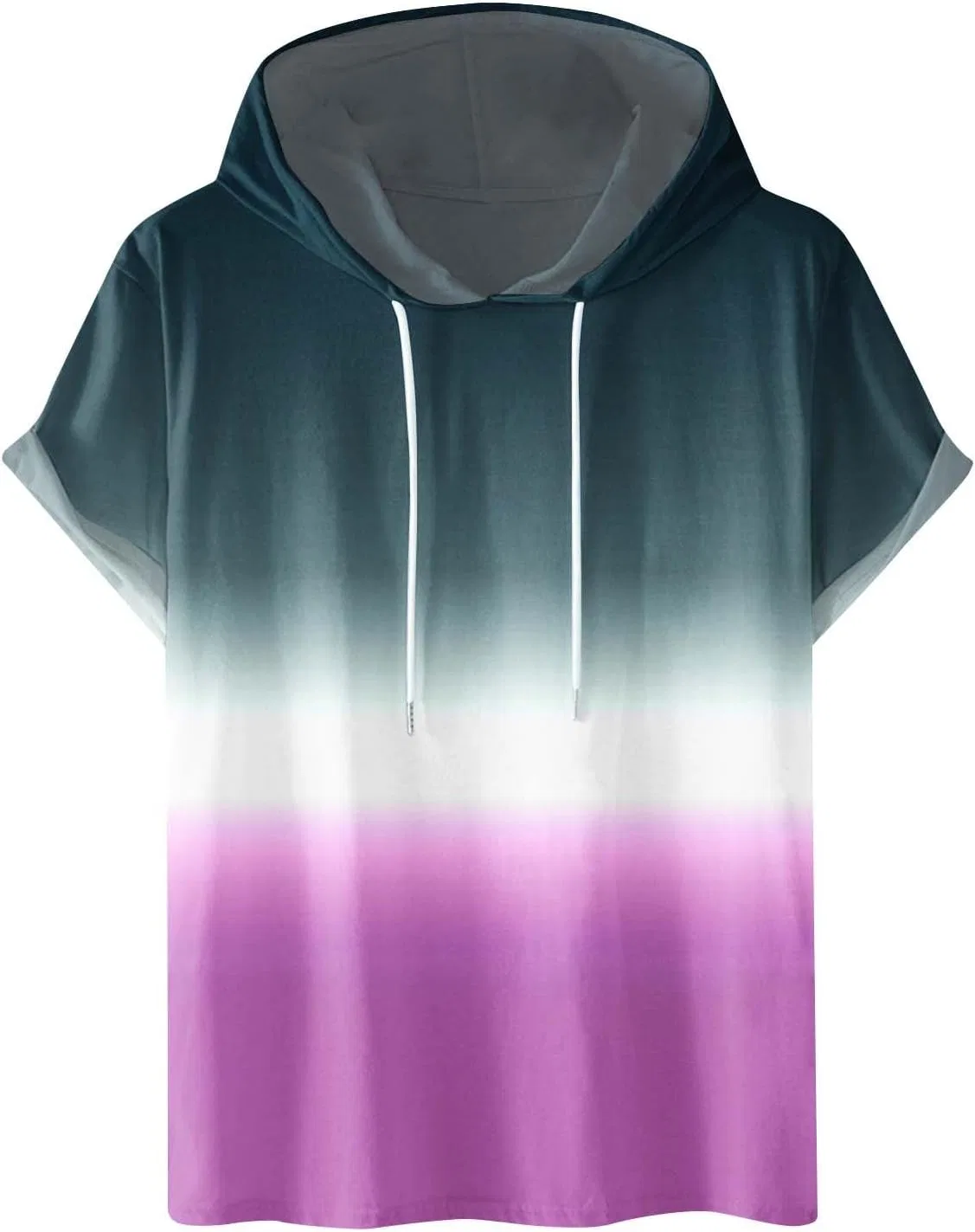 Футболка с капюшоном Gradient Color, Generic, Purple