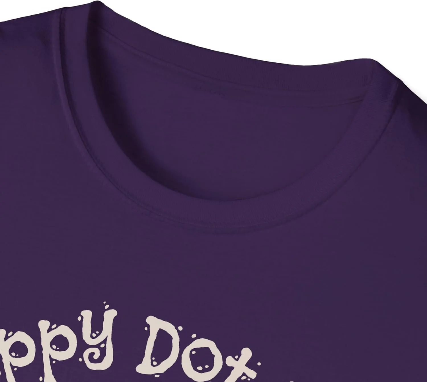 Футболка с принтом "Happy Dot Day Pumpkin Polkadot", идеально для учителя или родителя, одежда для класса, сентябрьский топ, осенняя тематика GENERIC, фиолетовый — фото 4