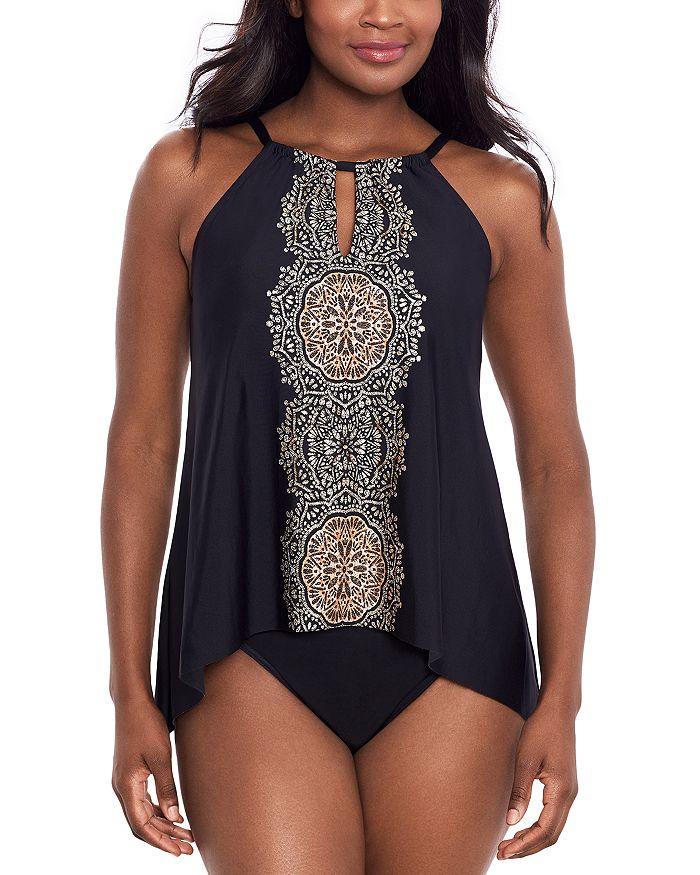 

Каппадокия Танкини с вырезами Miraclesuit, мультиколор